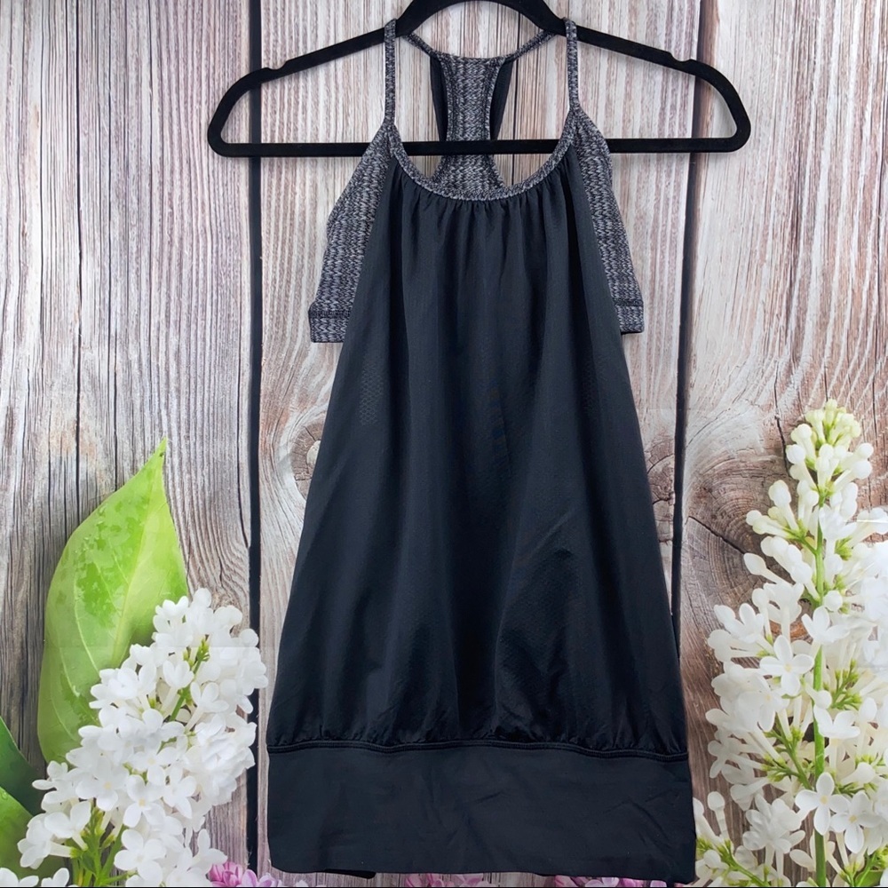Lululemon 2 in 1 Racerback Tank Top